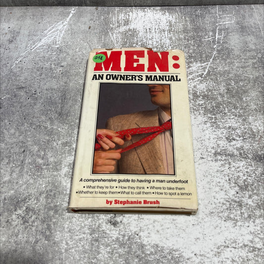 men an owner's manual book, by Stephanie Brush, 1984 Hardcover image 1
