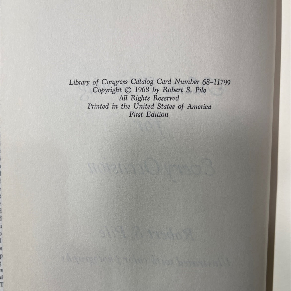 menu planning for every occasion book, by Robert S. Pile, 1968 Hardcover image 3