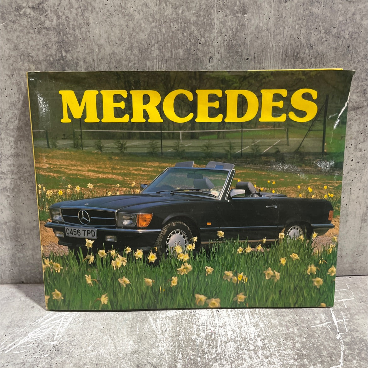 mercedes c456 tpd book, by alan jones, 1982 Hardcover image 1