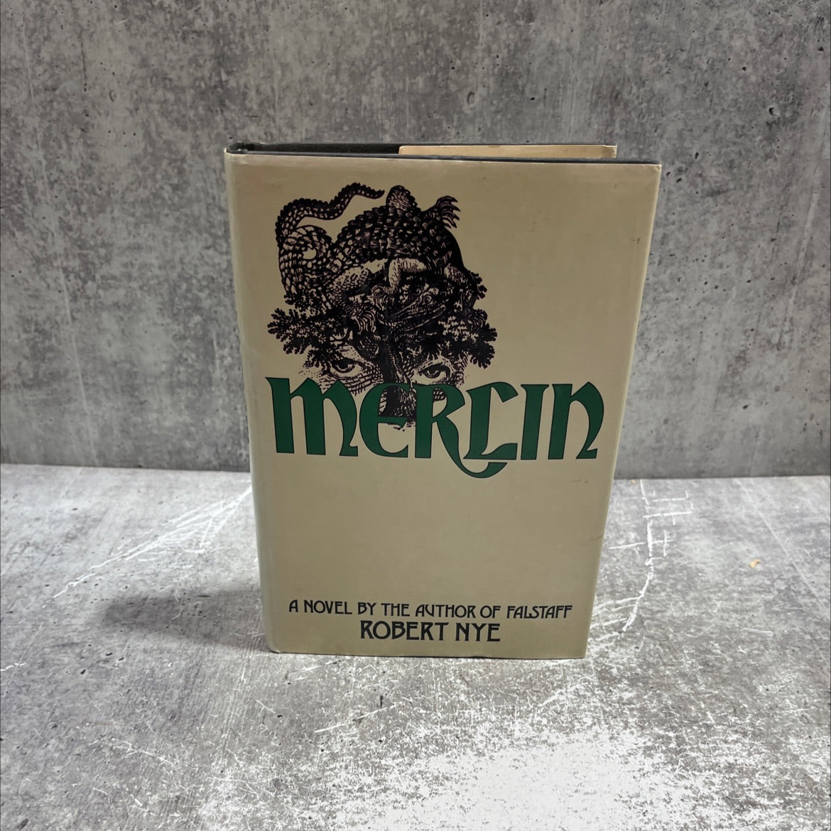 merlin book, by robert nye, 1979 Hardcover image 1