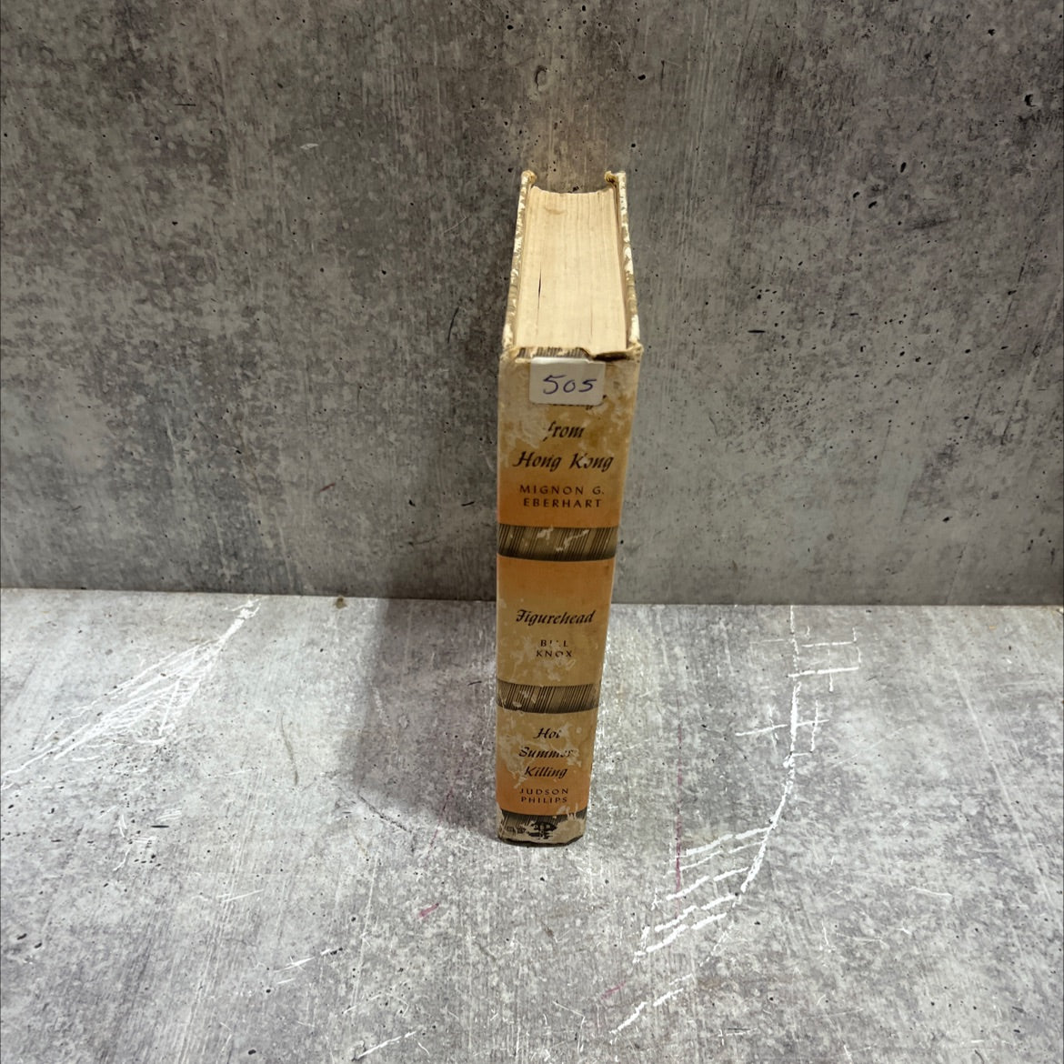 message from hong kong book, by mignon g. eberhart, 1969 Hardcover image 4