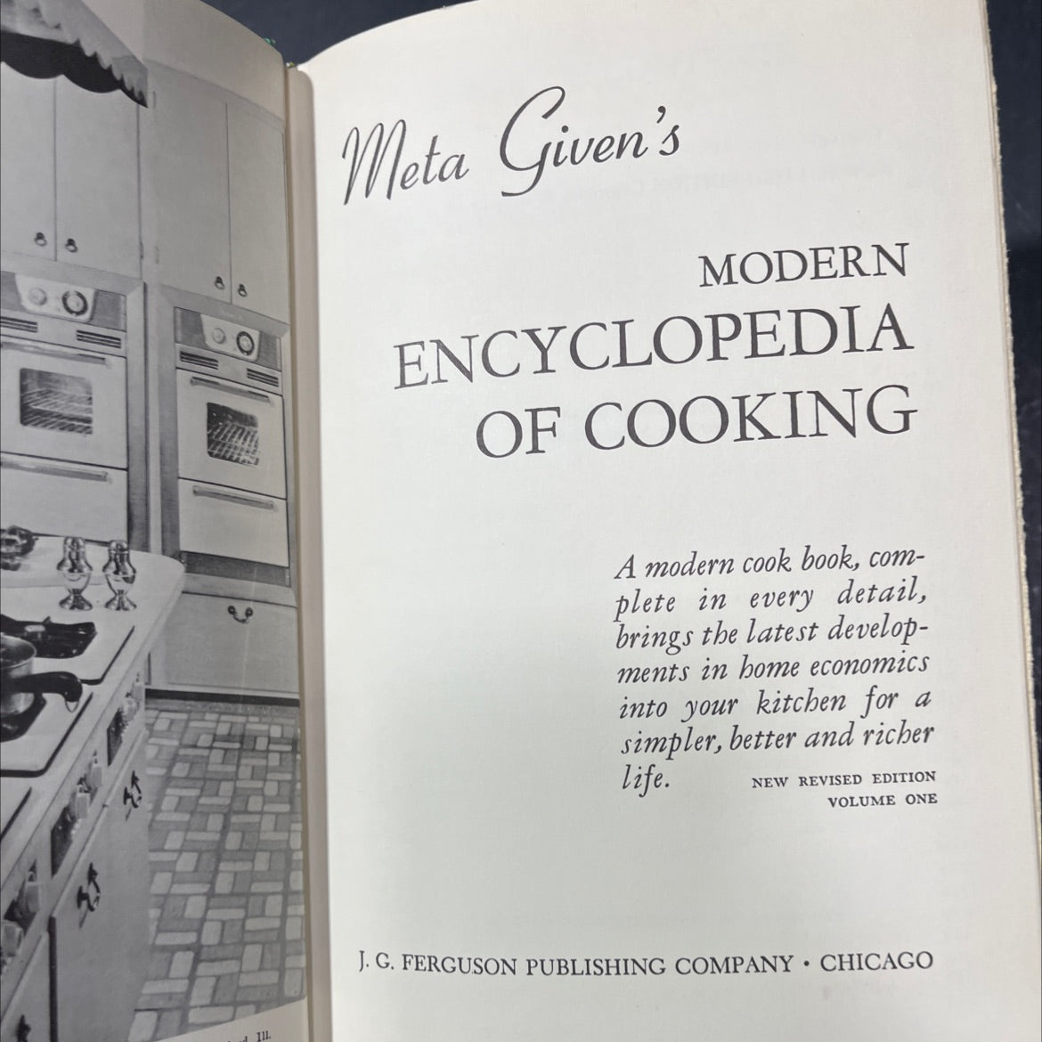 meta given's modern encyclopedia of cooking book, by Meta Given, 1959 Hardcover image 2