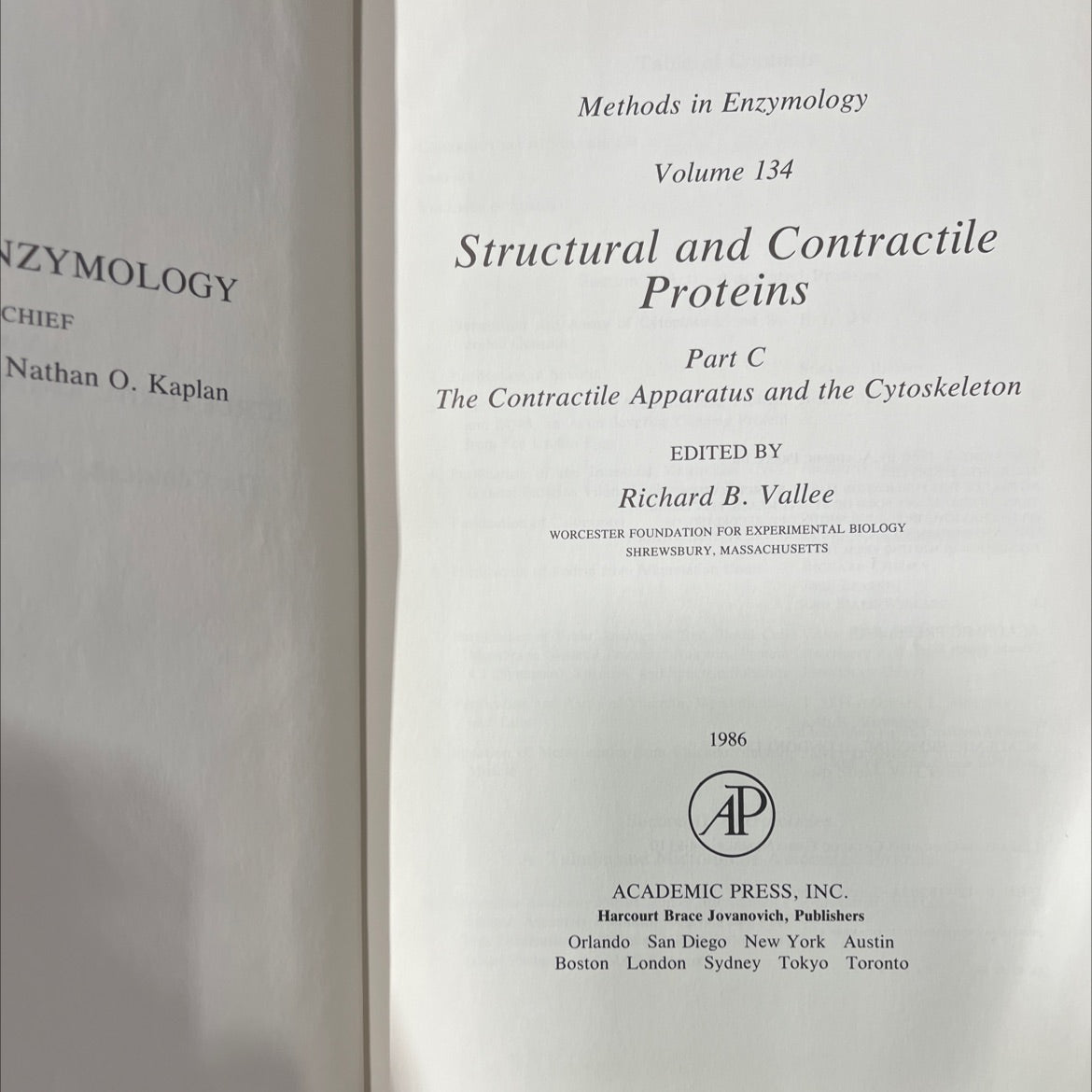 methods in enzymology volume 134 structural and contractile proteins part c the contractile apparatus and the image 2