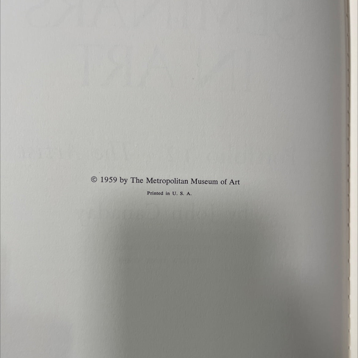 metropolitan seminars in art portfolio 12 the artist book, by John Canaday, 1959 Hardcover image 3