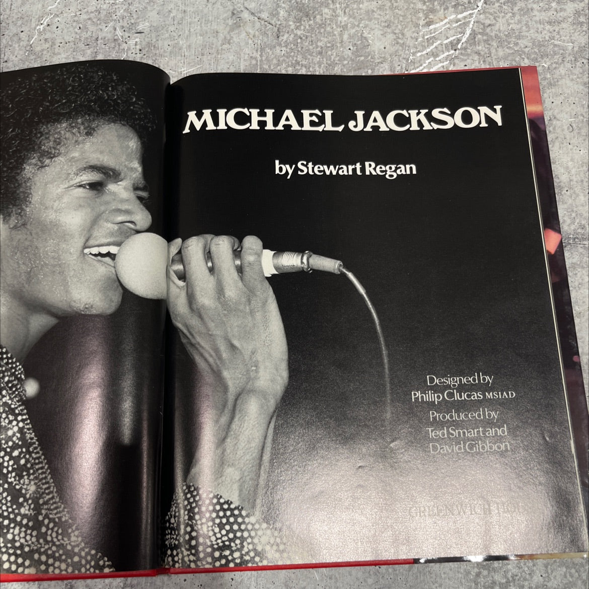 michael jackson book, by stewart regan, 1984 Hardcover image 2
