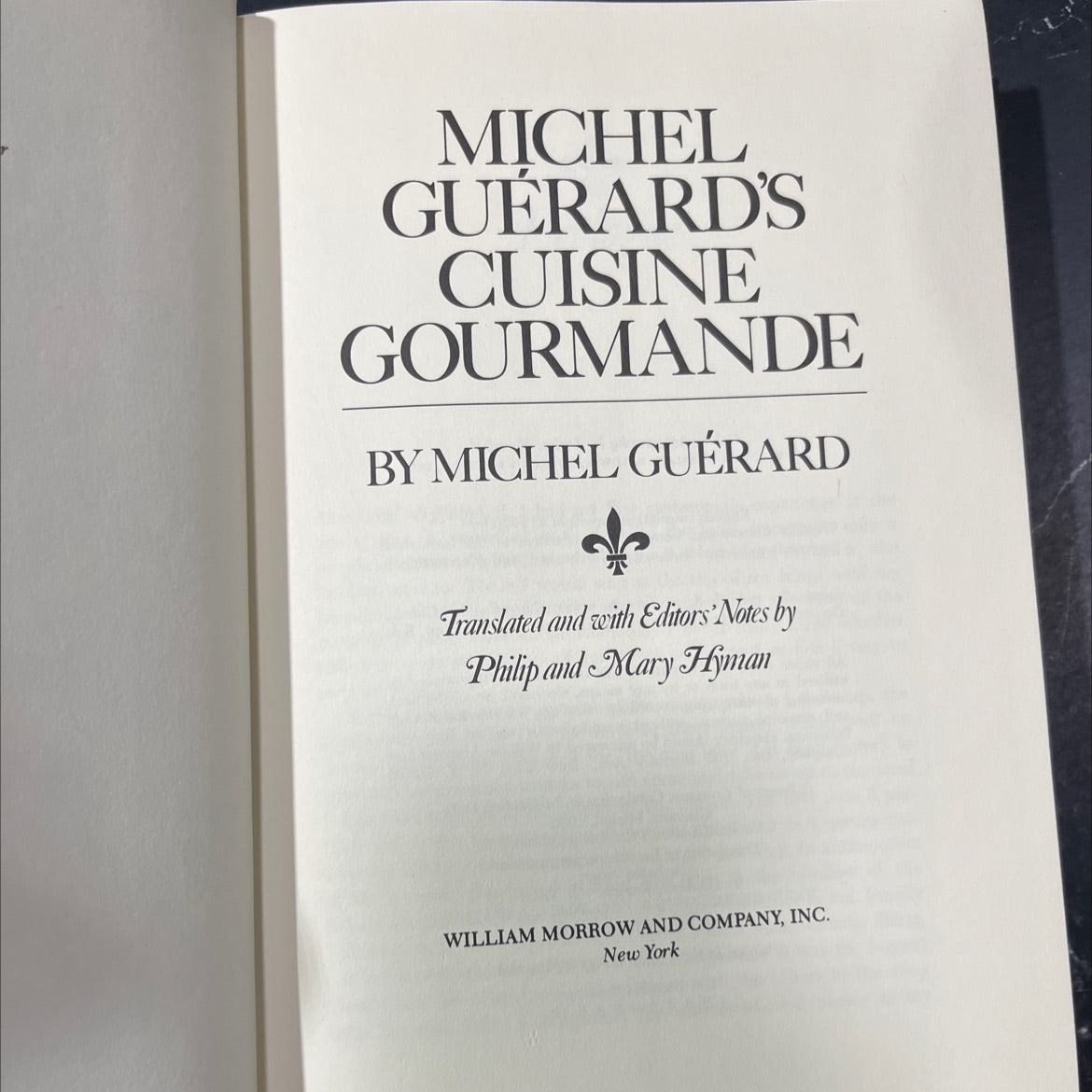 michel guérard's cuisine gourmande book, by michel guérard, 1979 Hardcover image 2
