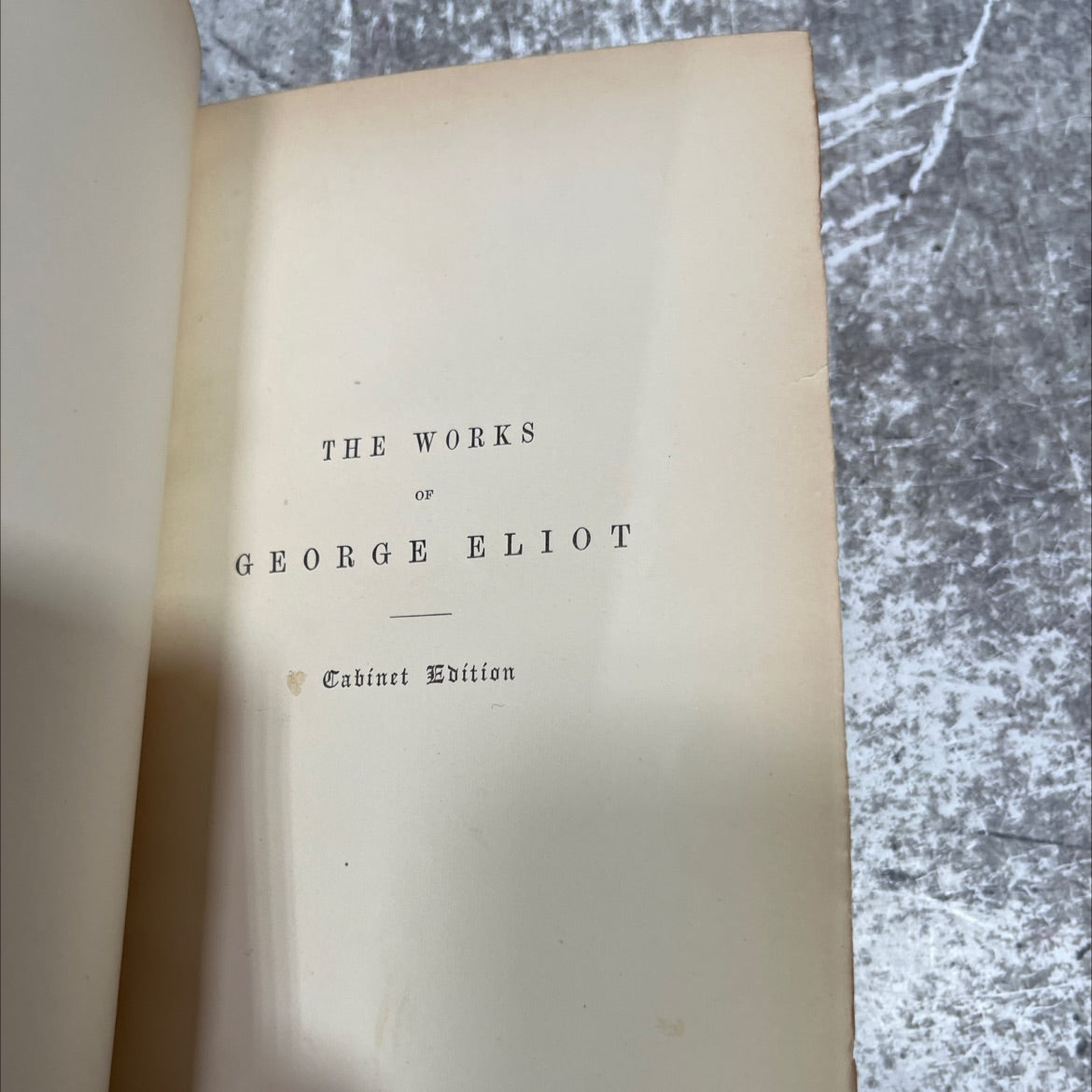 middlemarch a study of provincial life vol. ii book, by george eliot, 1970 Leather image 3