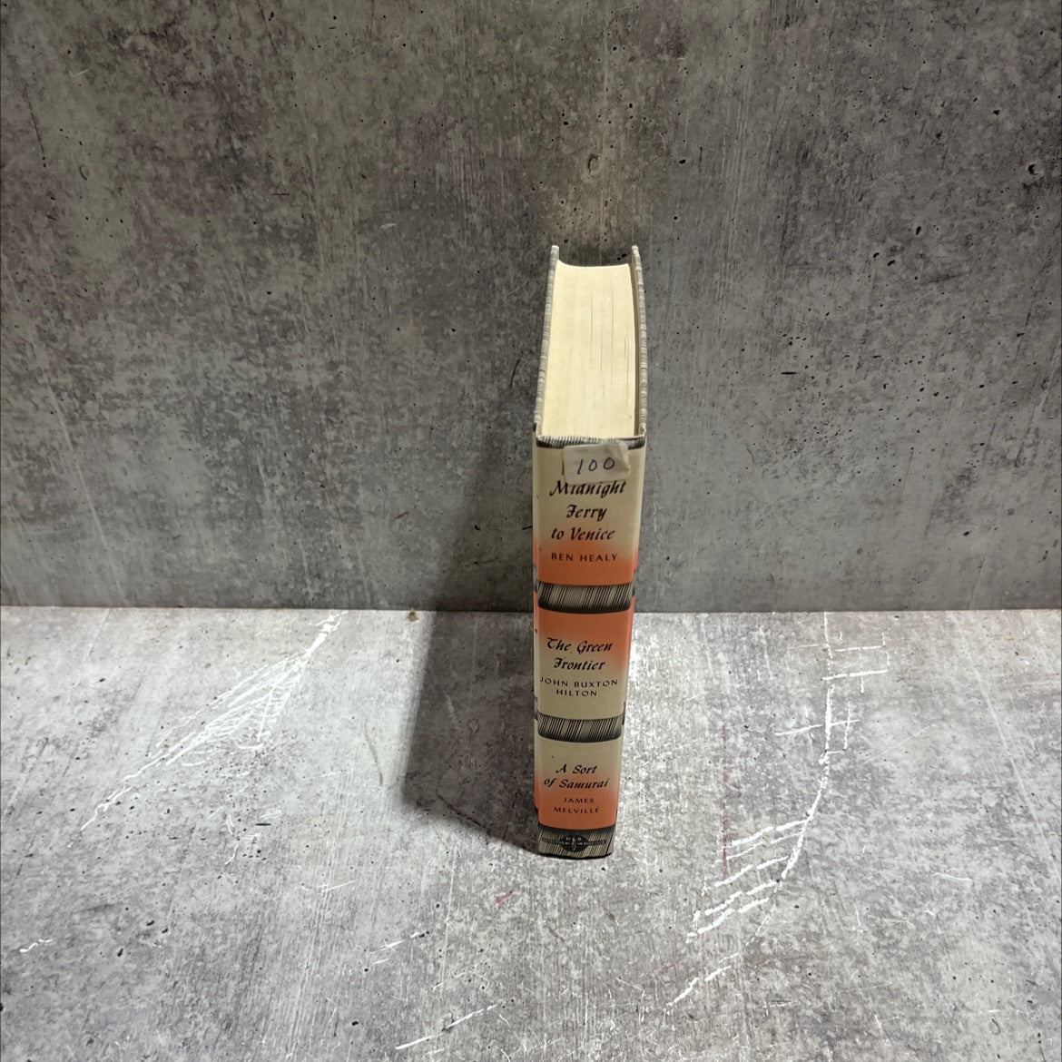 midnight ferry to venice book, by Ben Healy, 1982 Hardcover image 4