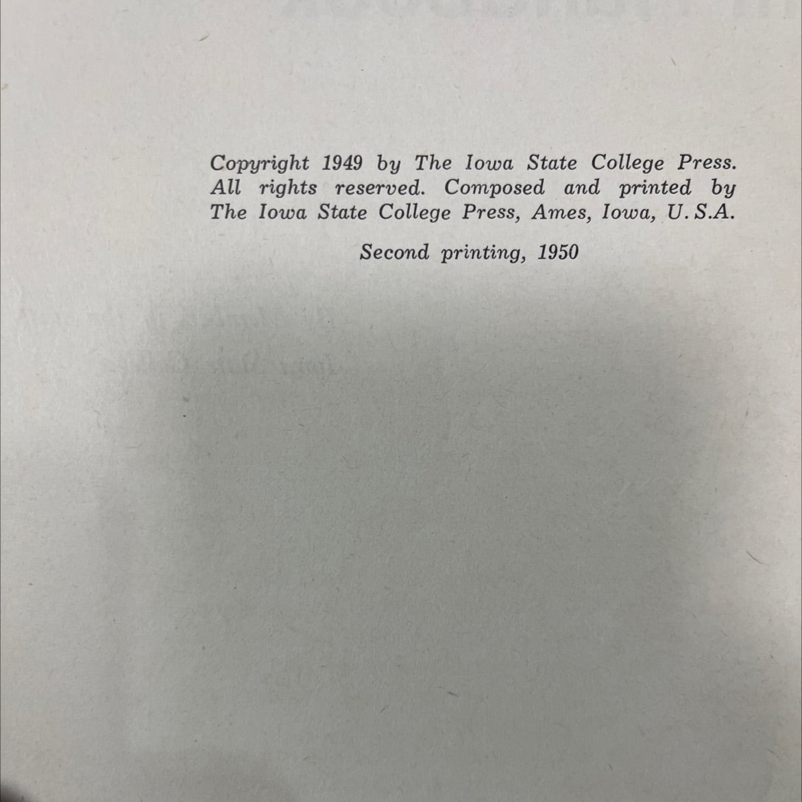midwest farm handbook book, by members of the staff iowa state college, 1950 Hardcover image 3