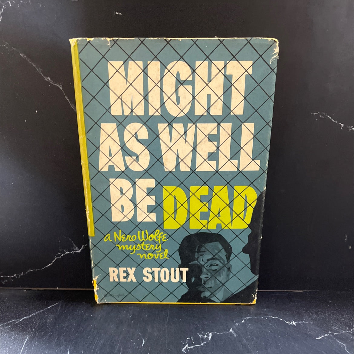 might as well be dead book, by rex stout, 1956 Hardcover image 1