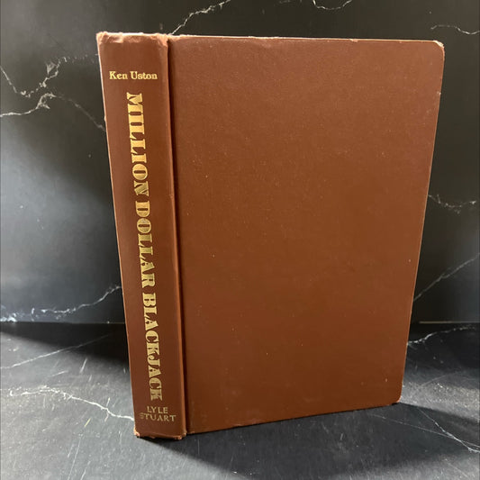 million dollar blackjack book, by Ken Uston, 1982 Hardcover image 1
