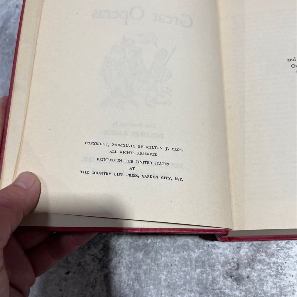 milton cross' complete stories of the great operas book, by milton j. cross, 1947 Hardcover image 3