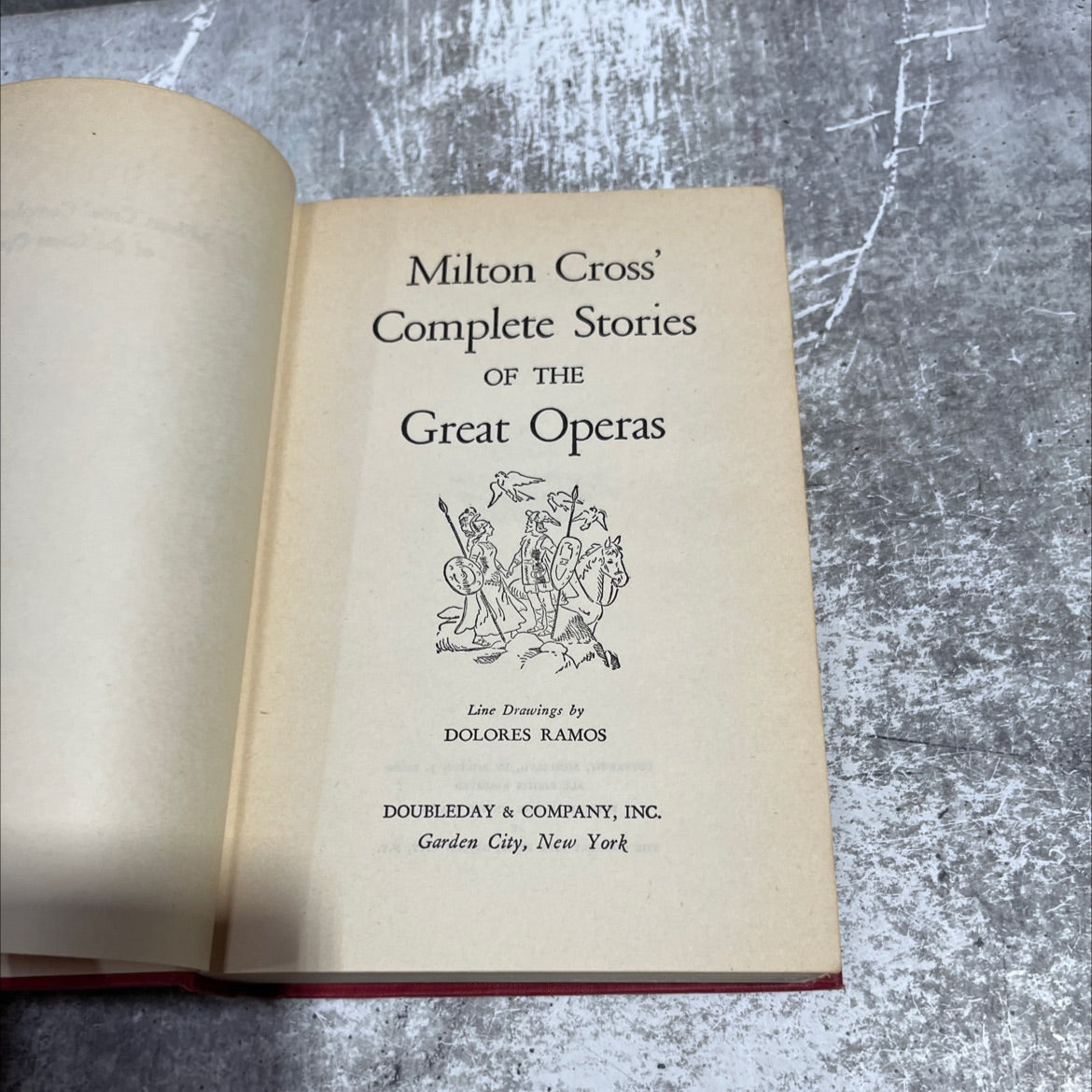 milton cross' complete stories of the great operas book, by milton j. cross, 1947 Hardcover image 2
