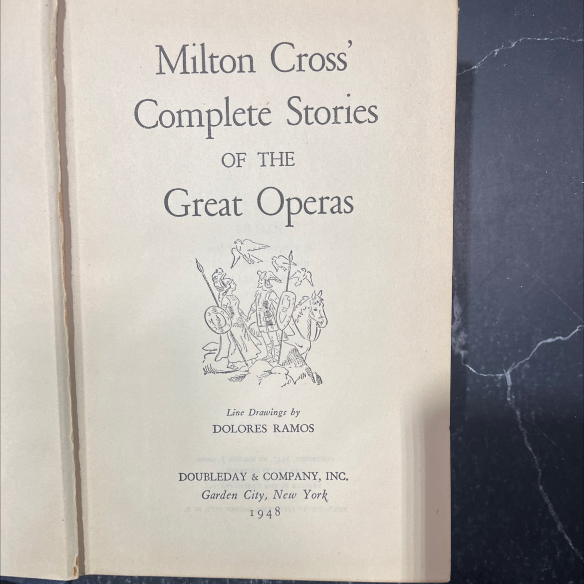 milton cross' complete stories of the great operas book, by milton j. cross, 1948 Hardcover image 2