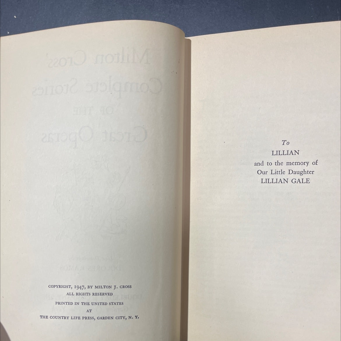 milton cross' complete stories of the great operas book, by milton j. cross, 1948 Hardcover image 3