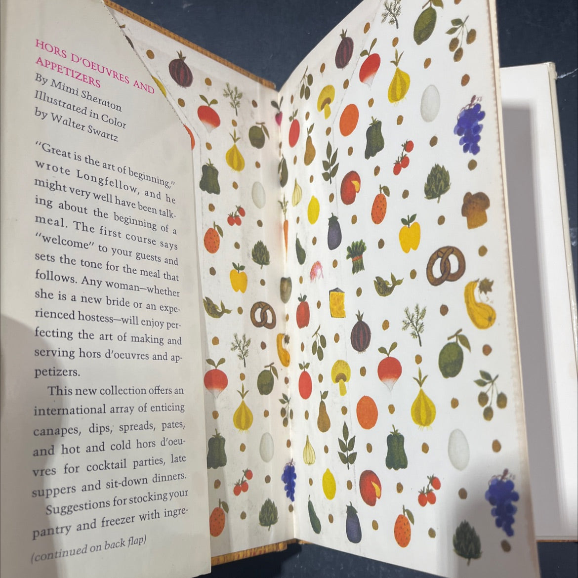 mimi sheraton hors d'oeuvres & appetizers book, by Mimi Sheraton, 1967 Hardcover image 4