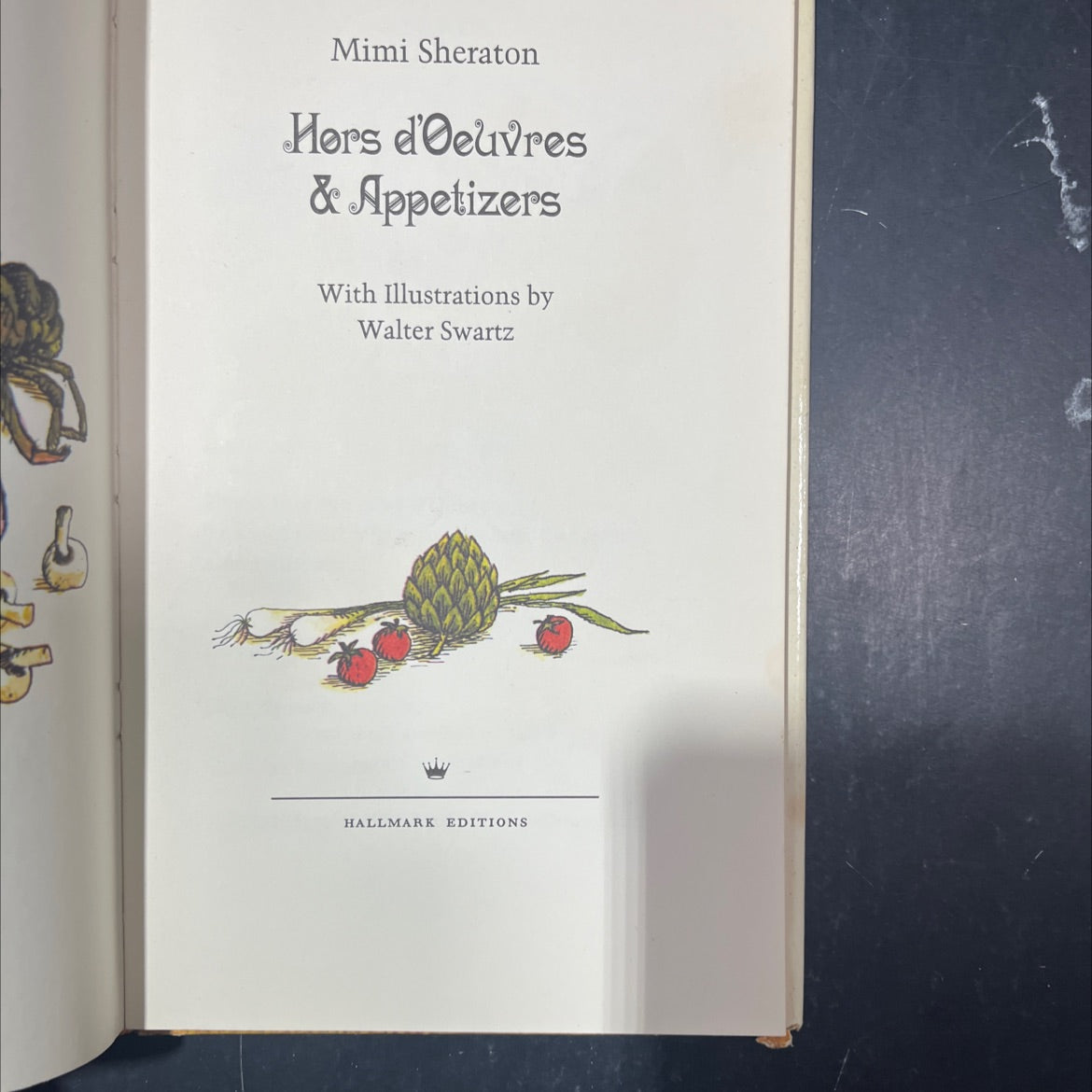 mimi sheraton hors d'oeuvres & appetizers book, by Mimi Sheraton, 1967 Hardcover image 2