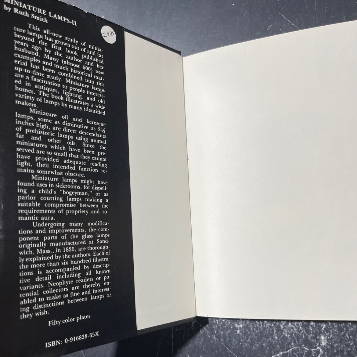 miniature lamps-ii book, by ruth e. smith schiller, 1982 Hardcover image 4