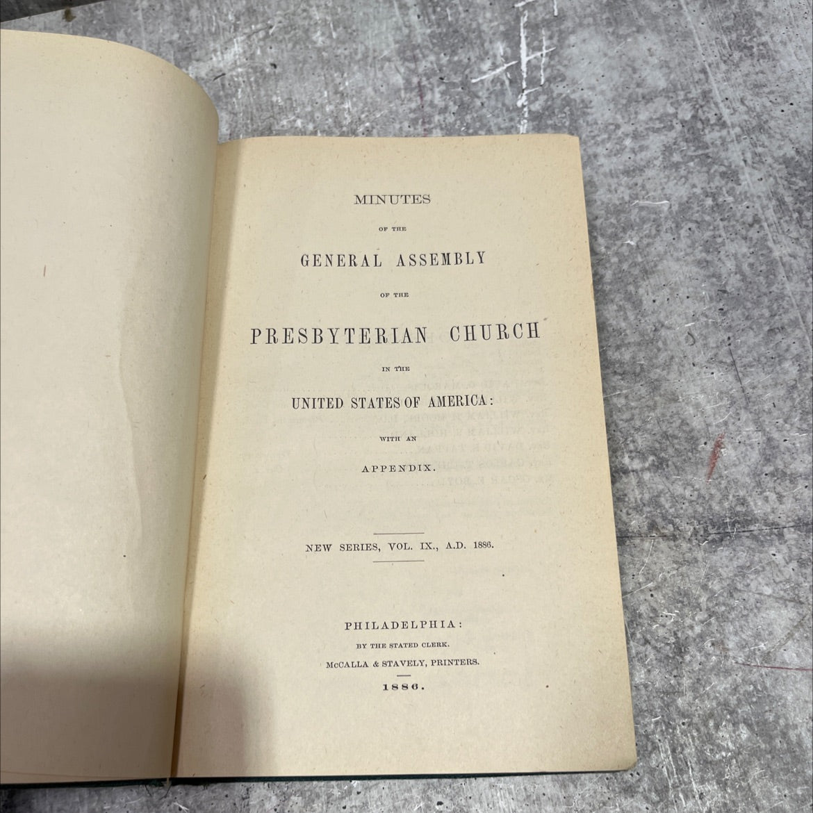 minutes of the general assembly of the presbyterian church in the united states of america: with an appendix. new image 2