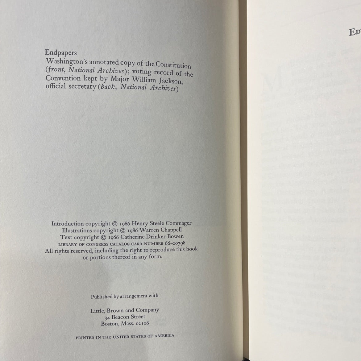 miracle at philadelphia the story of the constitutional convention may to september 1787 book, by catherine drinker image 3