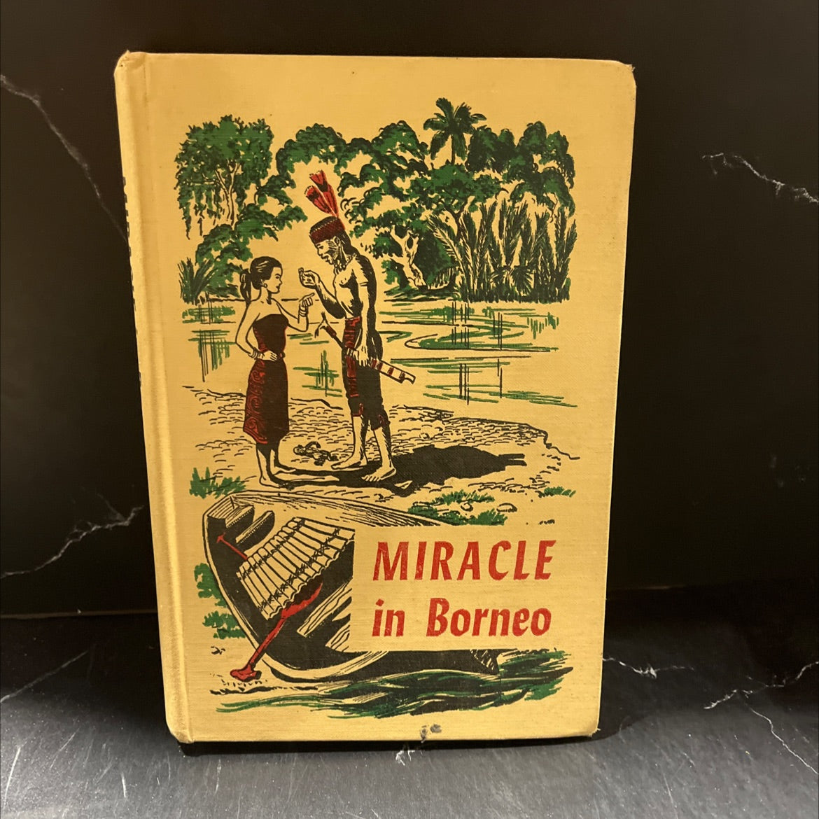 miracle in borneo book, by norma r. youngberg, 1953 Hardcover image 1