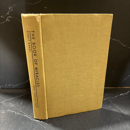 miracles book, by zsolt aradi, 1956 Hardcover image 1