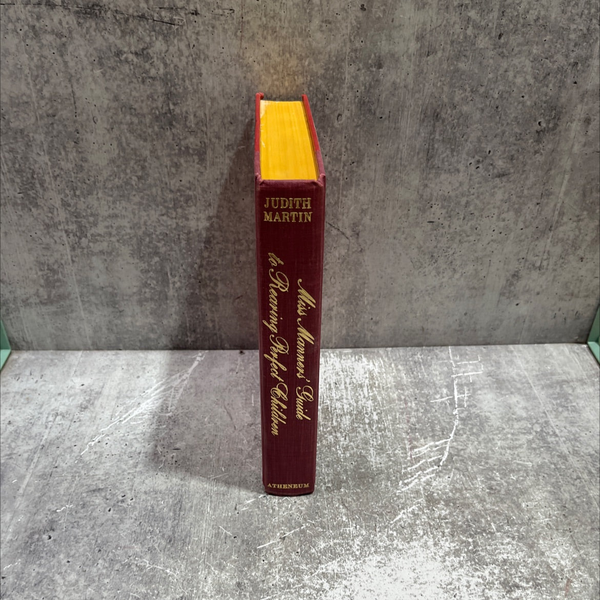 miss manners' guide to rearing perfect children book, by judith martin, 1984 Hardcover image 4