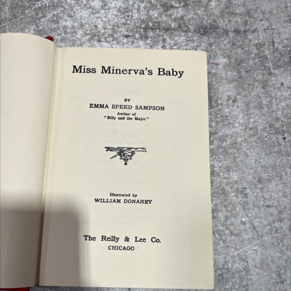 miss minerva's baby book, by emma speed sampson, 1920 Hardcover image 2