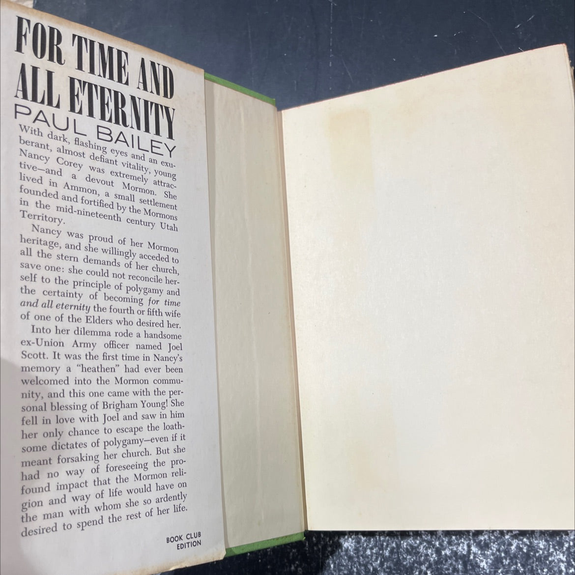 mit aot for time and all eternity book, by Paul Bailey, 1964 Hardcover image 4