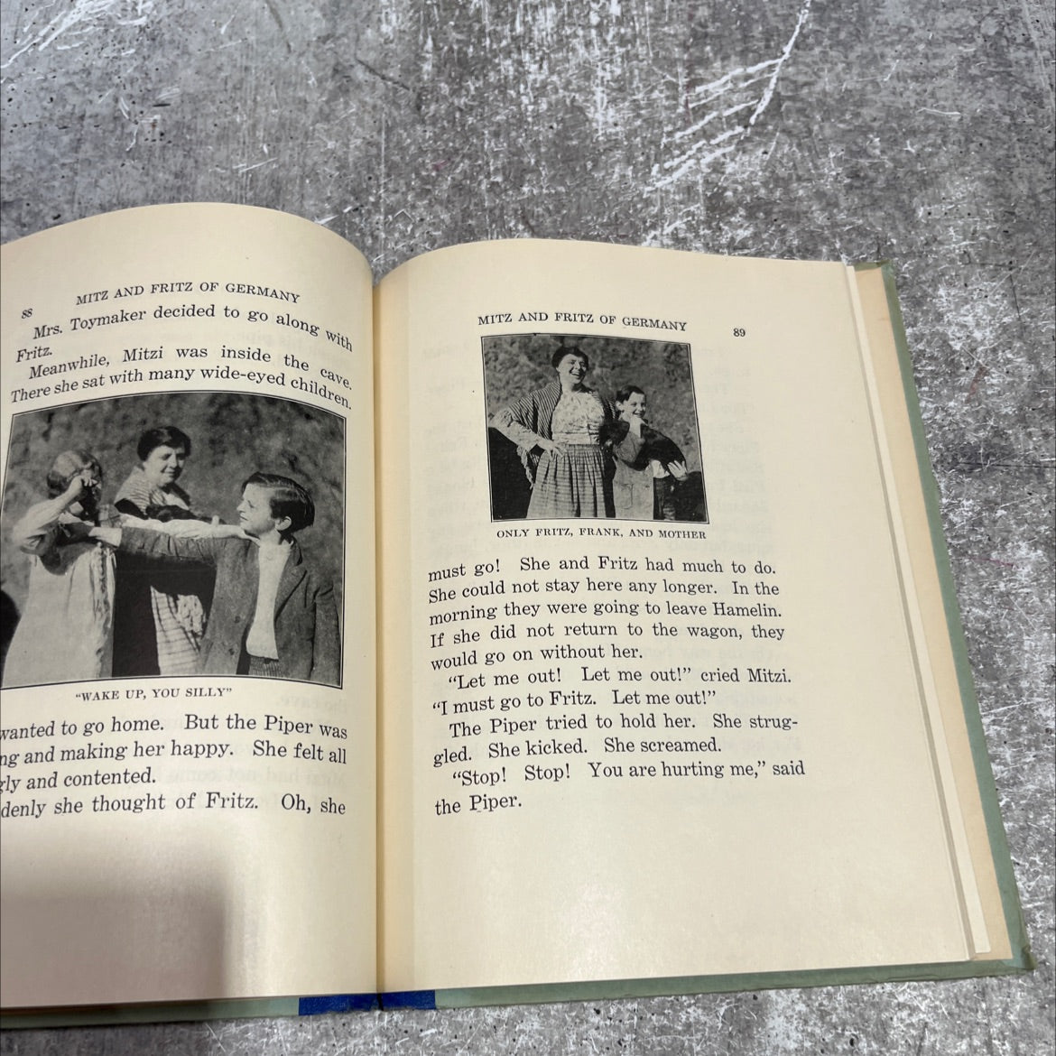 mitz and fritz of germany book, by madeline brandeis, 1933 Hardcover image 4