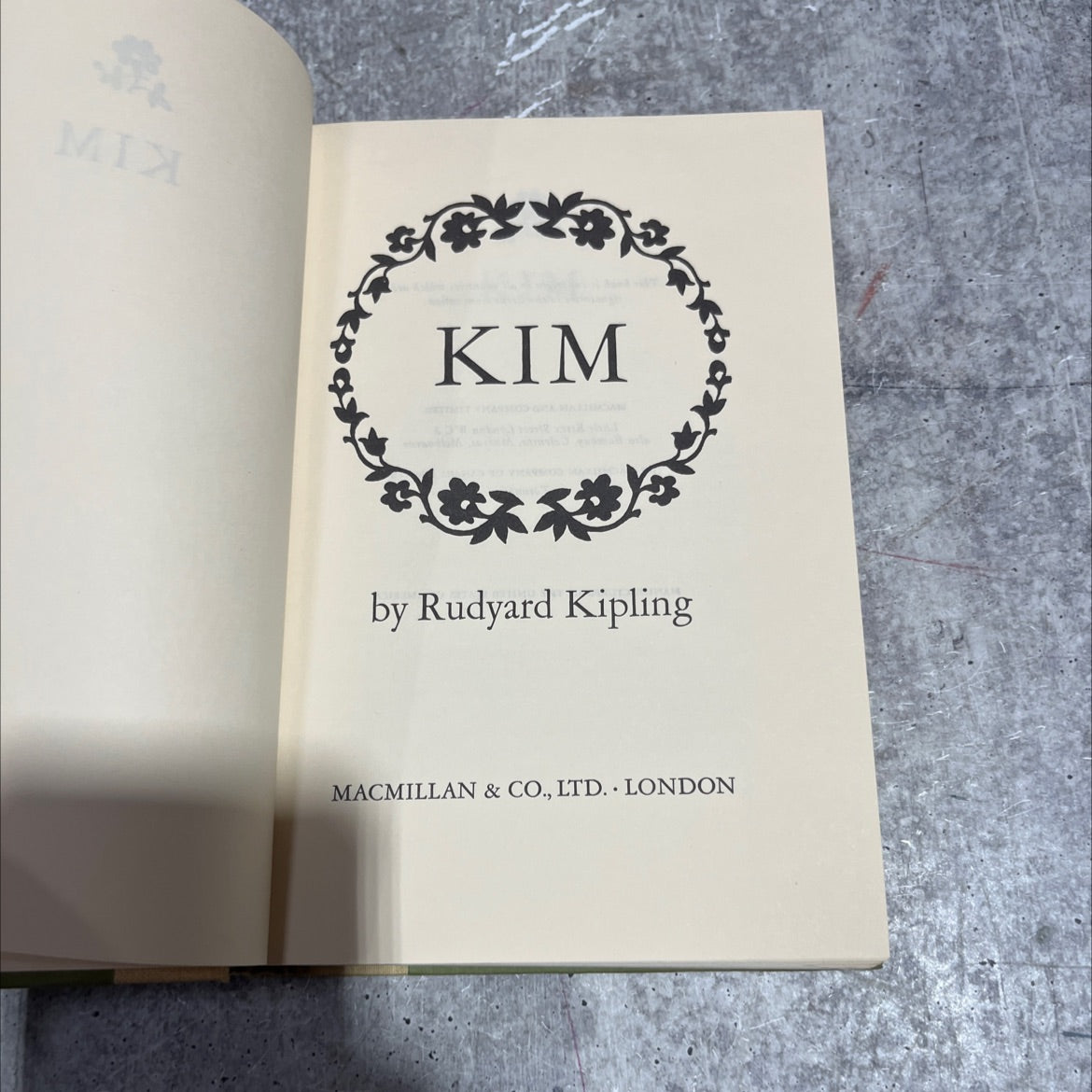 mix kim book, by rudyard kipling, 1970 Hardcover image 2
