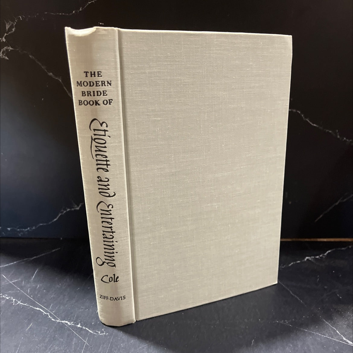 modern bride book of etiquette and entertaining book, by emma aubert cole, 1961 Hardcover image 1