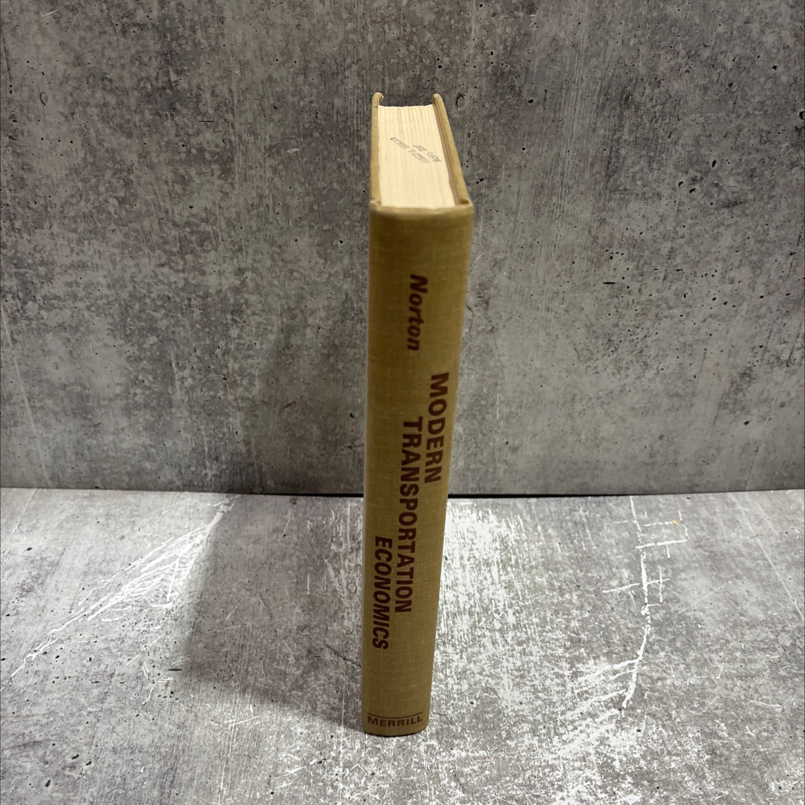 modern transportation economics book, by hugh s. norton, 1963 Hardcover image 4