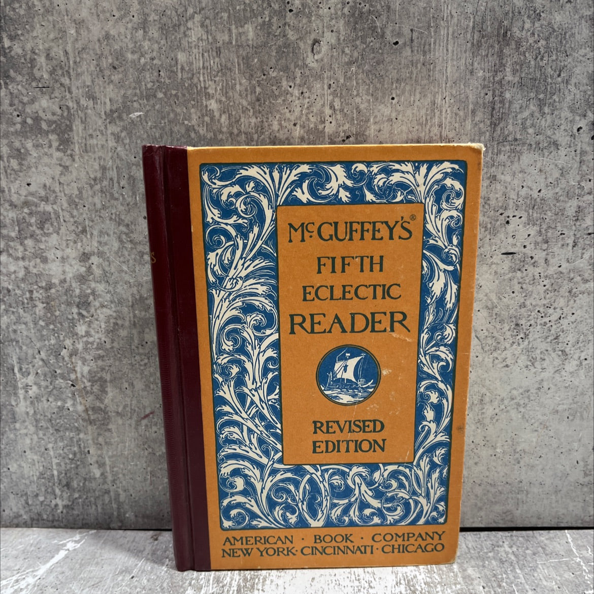 mogguffey's fifth eclectic reader book, by unknown, 1920 Hardcover image 1