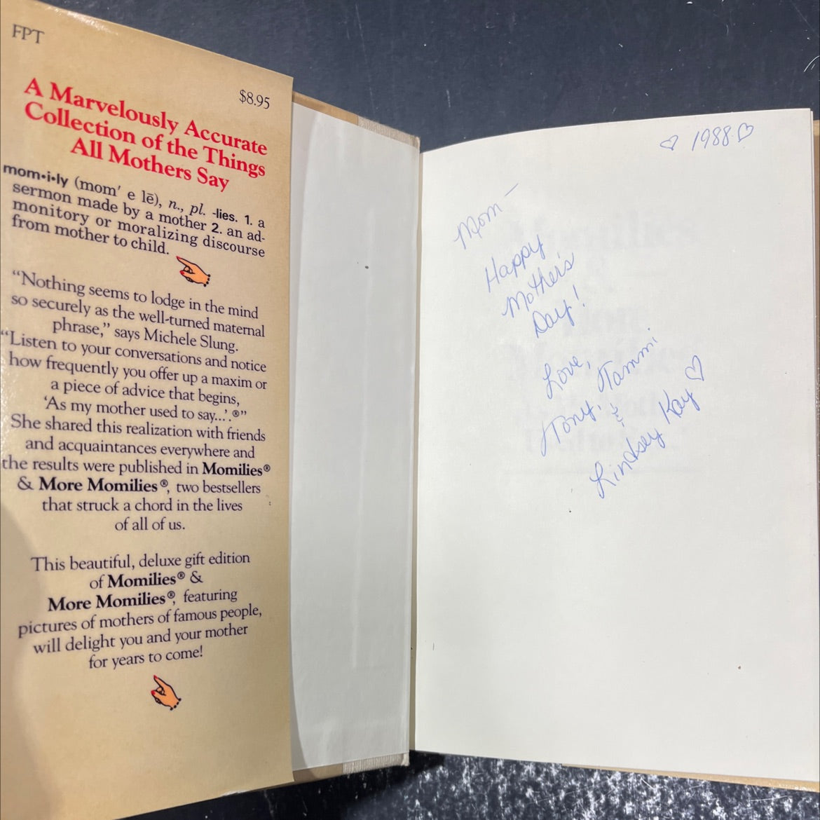 momilies and more momilies book, by michele slung, 1987 Hardcover image 4