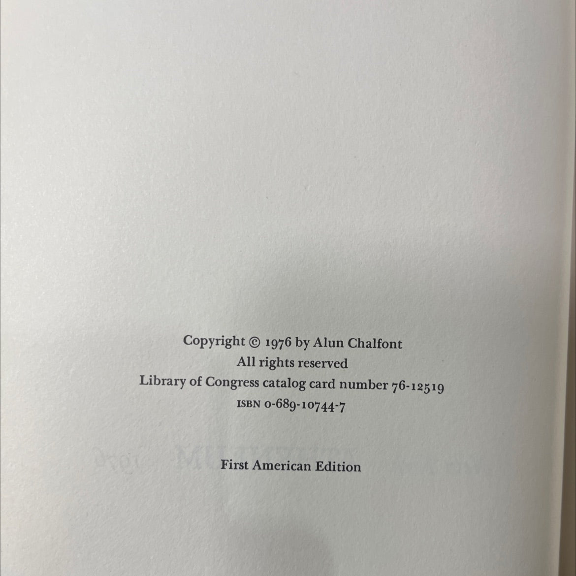 montgomery of alamein book, by Alun Chalfont, 1976 Hardcover image 3