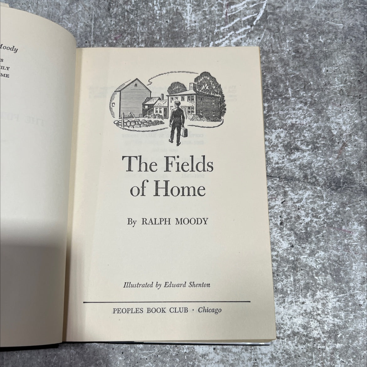 moody s ily me the fields of home book, by ralph moody, 1953 Hardcover image 2