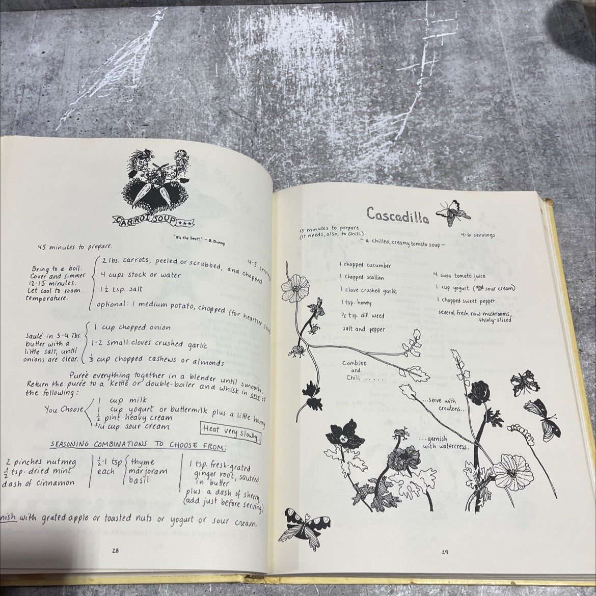 moosewood cookbook recipes from moosewood restaurant, ithaca, new york book, by mollie katzen, 1970 Hardcover image 4