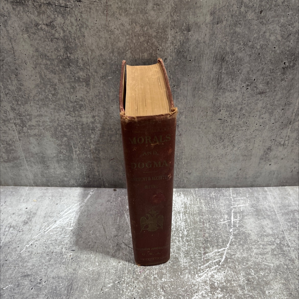 morals and dogma of the ancient and accepted scottish rite of freemasonry book, by albert pike, 1944 Hardcover image 4