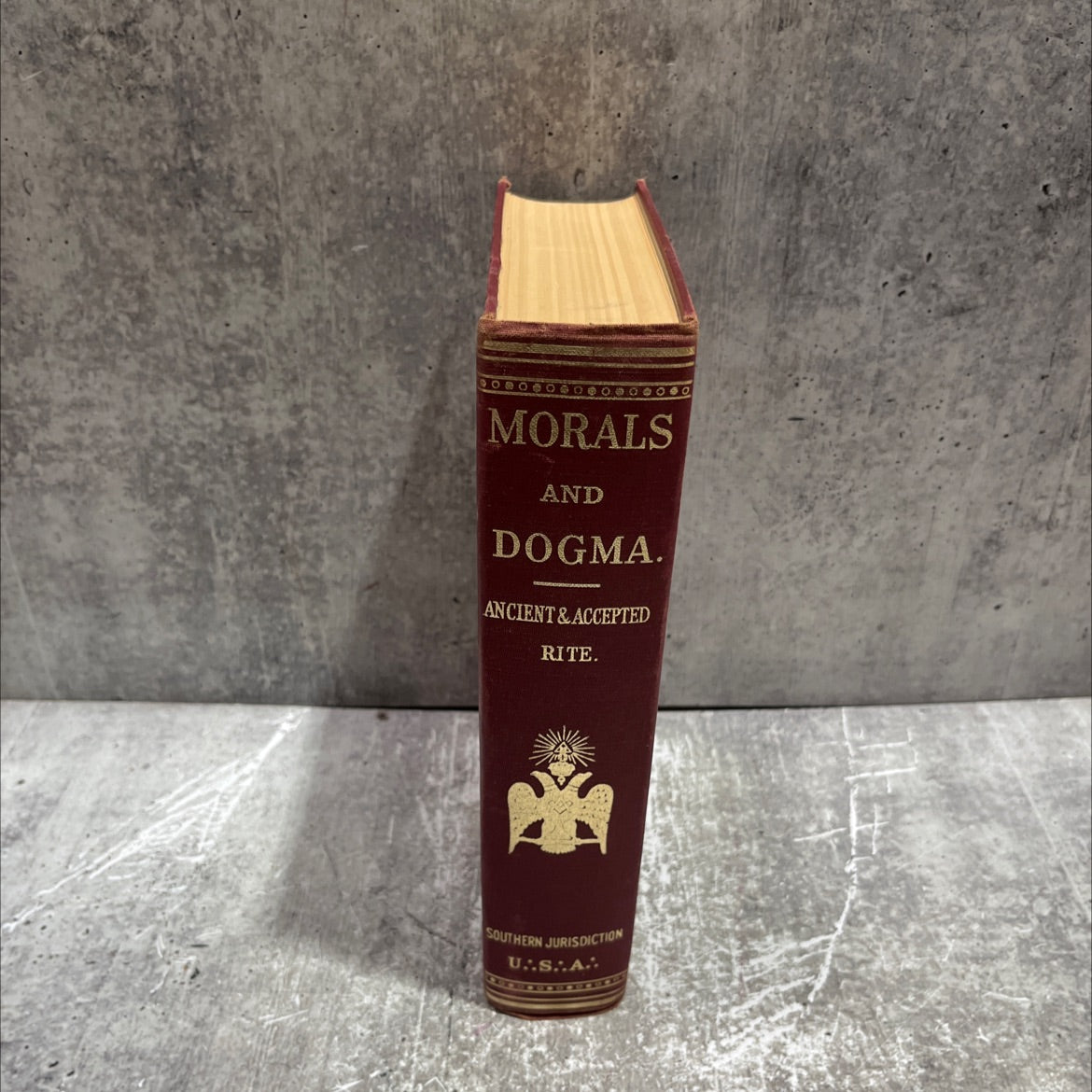 morals and dogma of the ancient and accepted scottish rite of freemasonry book, by albert pike, 1966 Hardcover image 4