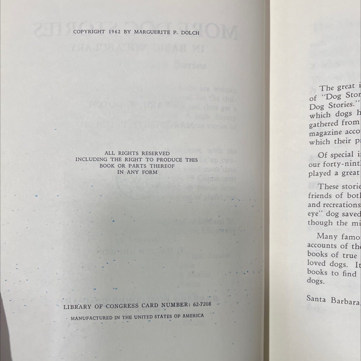 more dog stories in basic vocabulary book, by edward w. dolch, marguerite p. dolch, 1962 Hardcover image 3