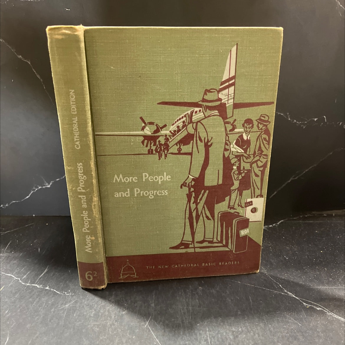 more people and progress book, by the reverend john a. o'brien, 1958 Hardcover image 1