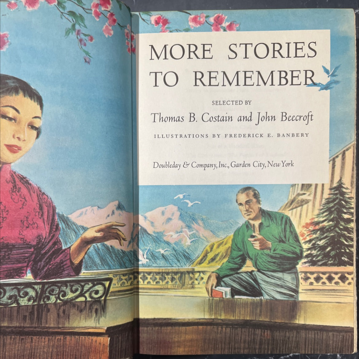 more stories to remember book, by thomas b. costain, john beecroft, 1958 Hardcover image 2