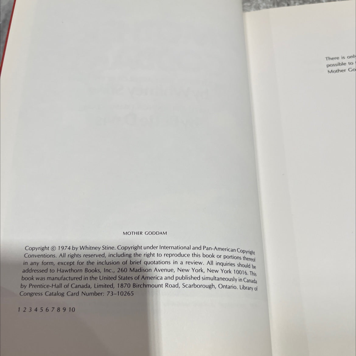 mother goddam the story of the career of bette davis book, by whitney stine, 1974 Hardcover image 3