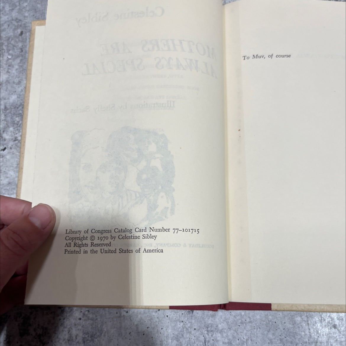 mothers are always special book, by Celestine Sibley, 1970 Hardcover image 3