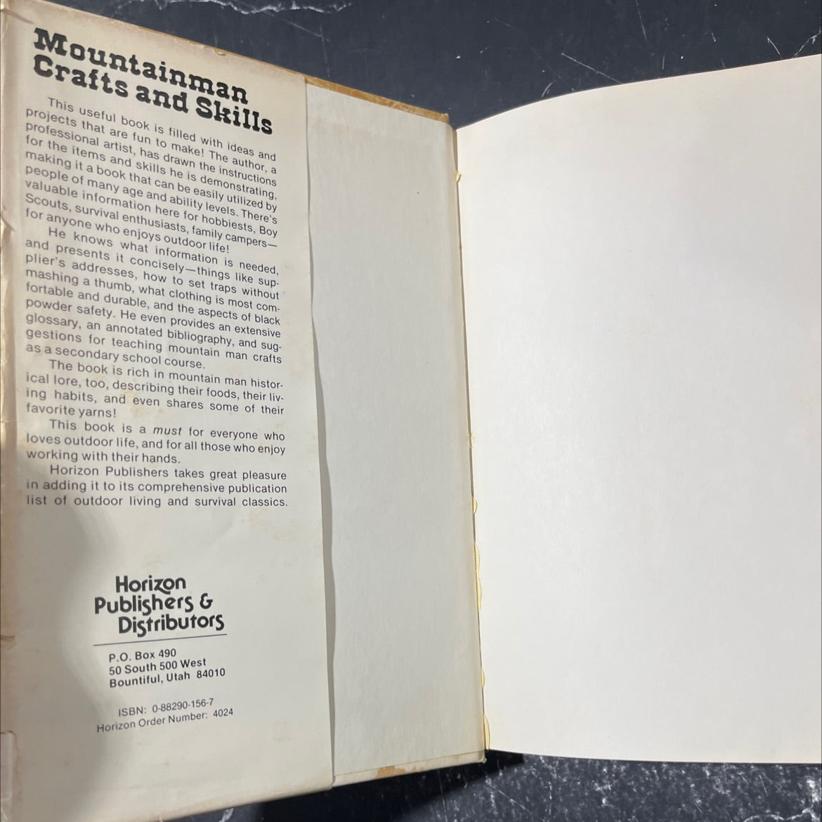 mountainman crafts and skills an illustrated guide to clothing shelter equipment and wilderness living book, by David image 4