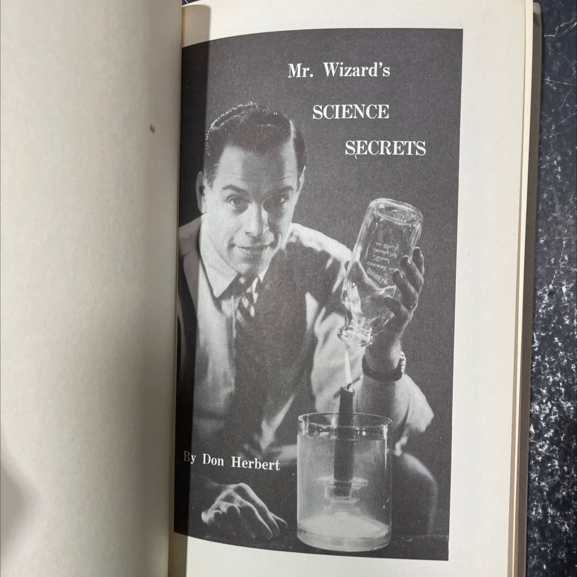 mr. wizard's science secrets book, by don herbert, 1953 Hardcover image 2