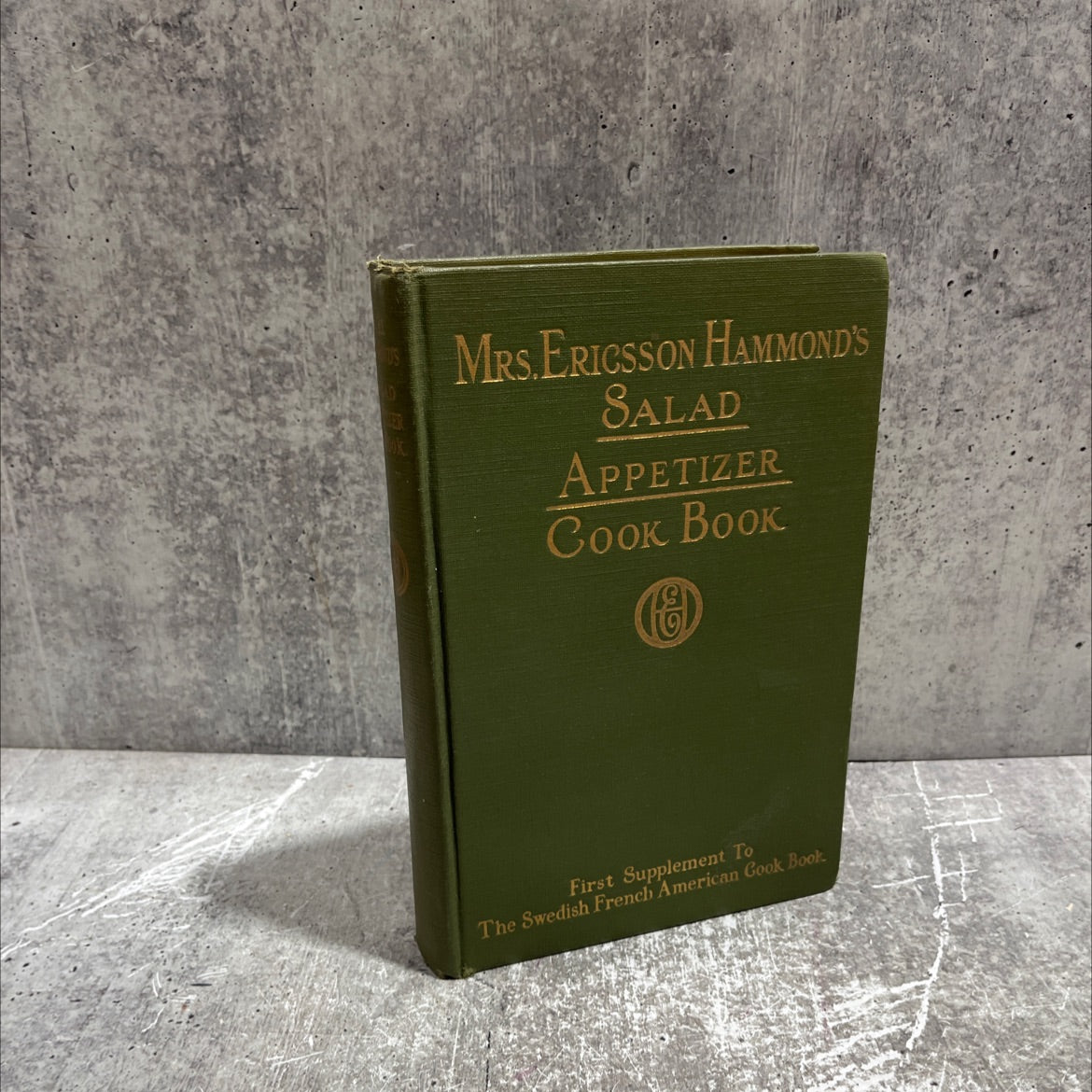 mrs. ericsson hammond's salad appetizer cook book book, by mrs. ericsson hammond, 1924 Hardcover image 1