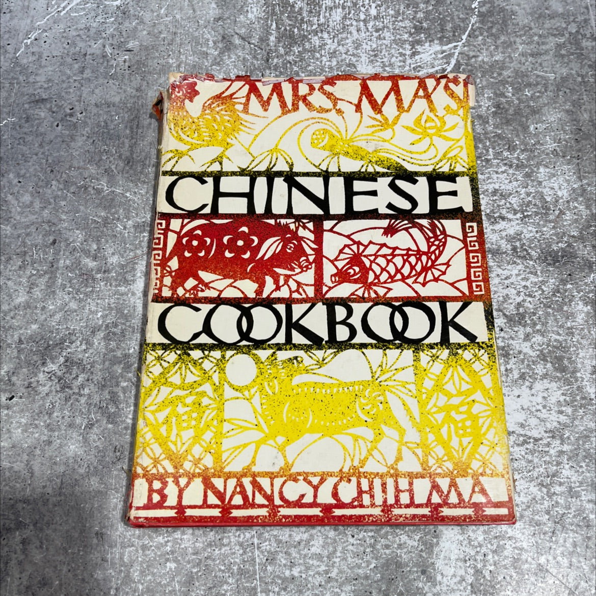mrs. ma's chinese cookbook book, by Nancy Chih Ma, 1963 Hardcover image 1