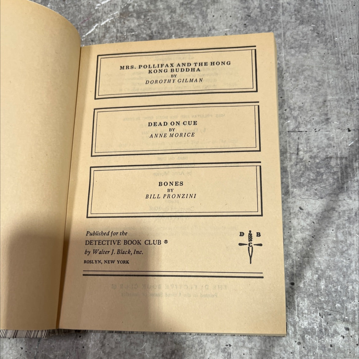 mrs. pollifax and the hong kong buddha book, by dorothy gilman, 1985 Hardcover image 2
